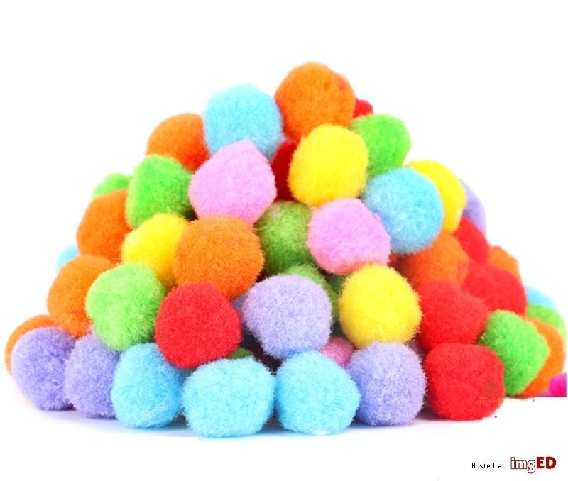 Lion-Yn-Q041 4Cm Peluş Top 100 Lü