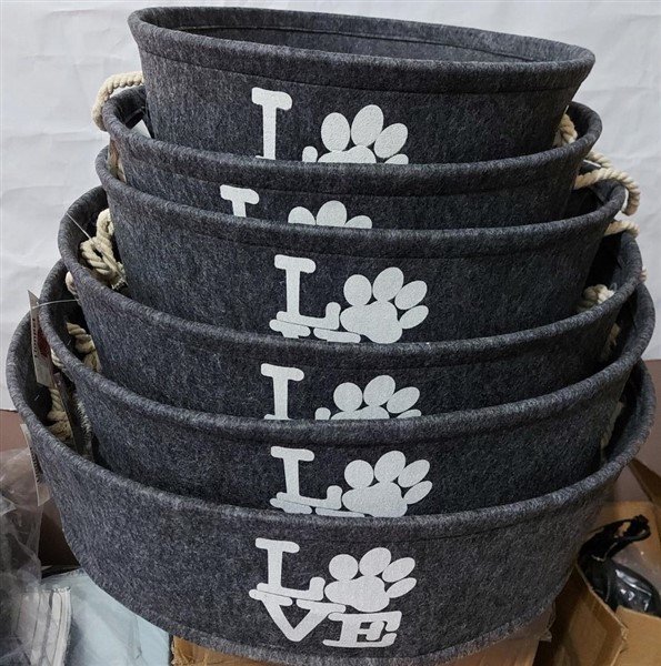 8980 Gri Keçeli 6lı Set