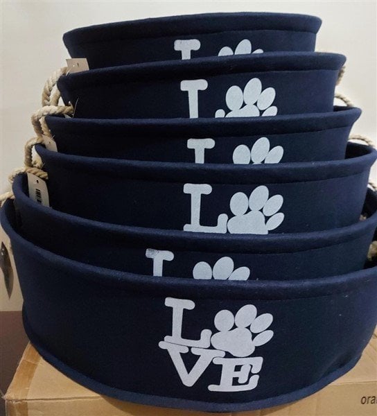 8980 6lı Lacivertli Keçe Set