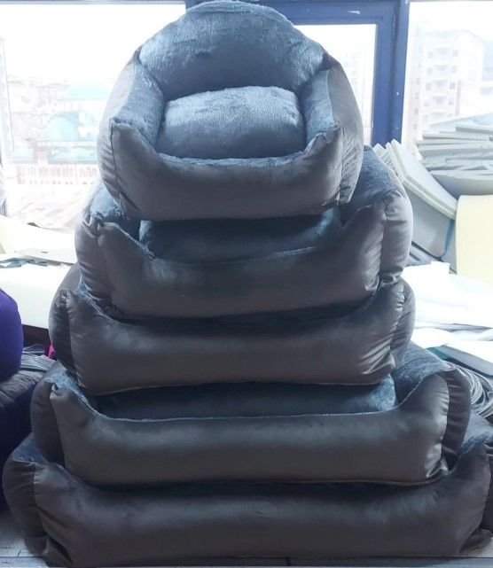 8978 Kadife 5li set Kahve