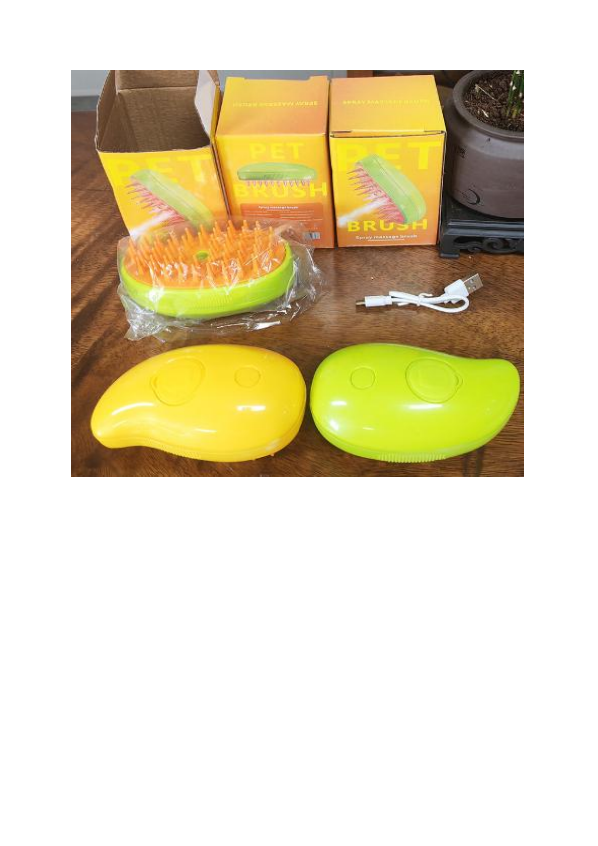 CT158 Köpek ve Kedi Fırça 11,5x7,5x6cm