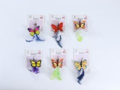 MWJ462 kedi Kelebek oyuncağı